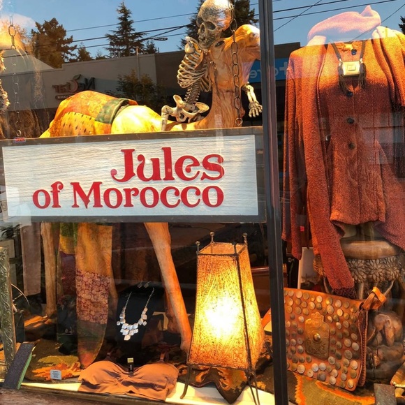 Jules of Morocco Wide Leg Cropped Side Slit Pants - Picture 2 of 11